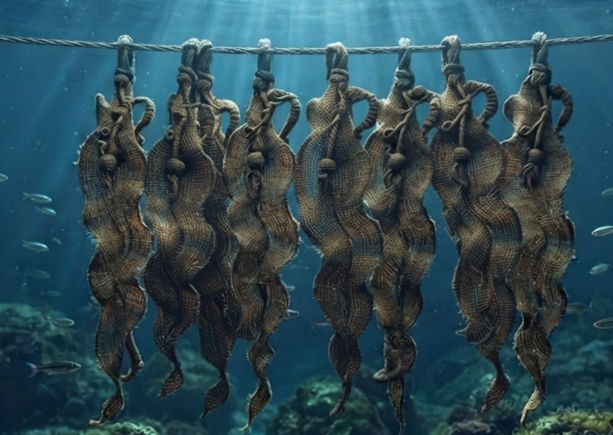 Artificial Kelp in the Sea