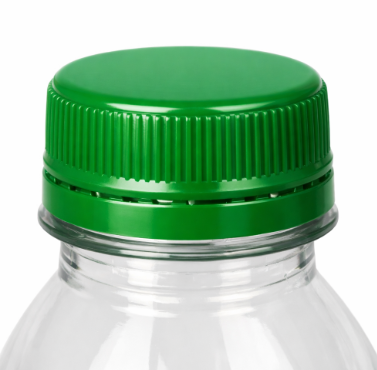 A bottle top made from seaweed biopolymer