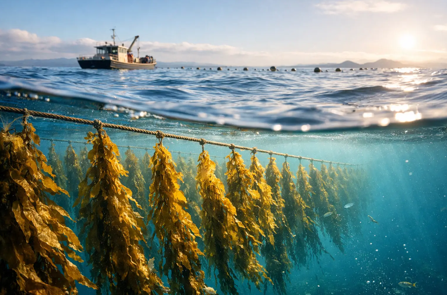 Carbon Sequestering through Seaweed