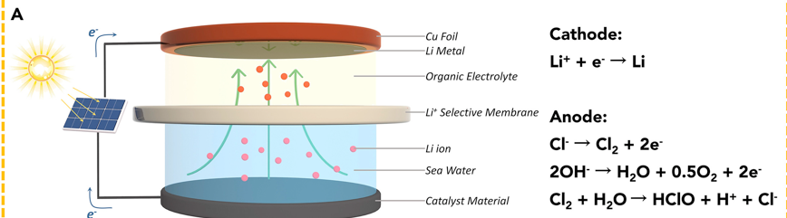image of inside seawater mineral removal device