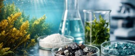 photo of Ulva capturing rare earth element 