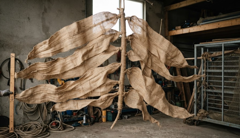 Kelp Blades in production.